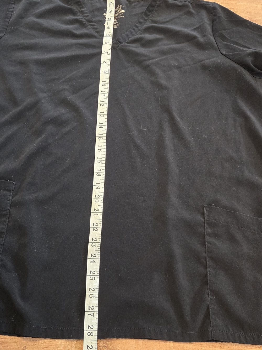 Elevate By IRG Black V-Neck Women’s Scrub Top 3XL - Picture 5 of 6